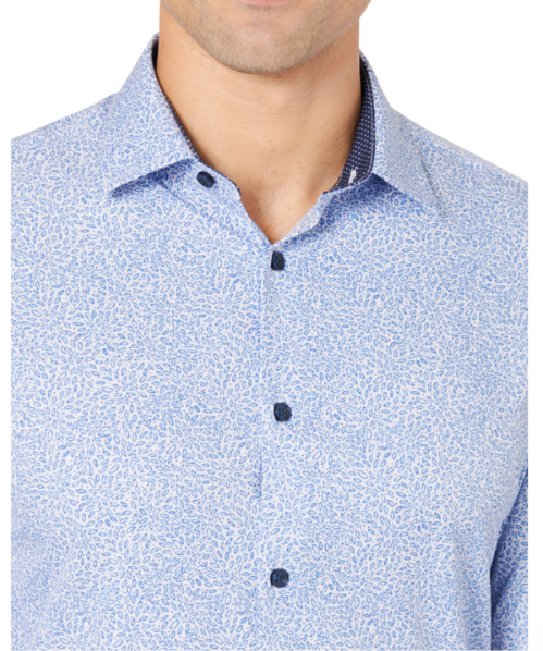 ConStruct  Recycled Slim Fit Floral 4-Way Stretch Performance Dress Shirt $69