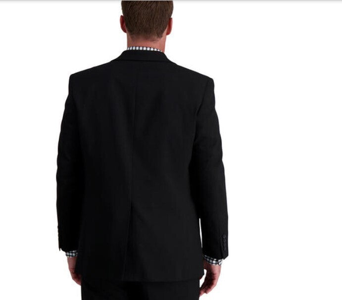 J.M. Haggar Premium Stretch Solid Suit Separate Jacket MSRP $220