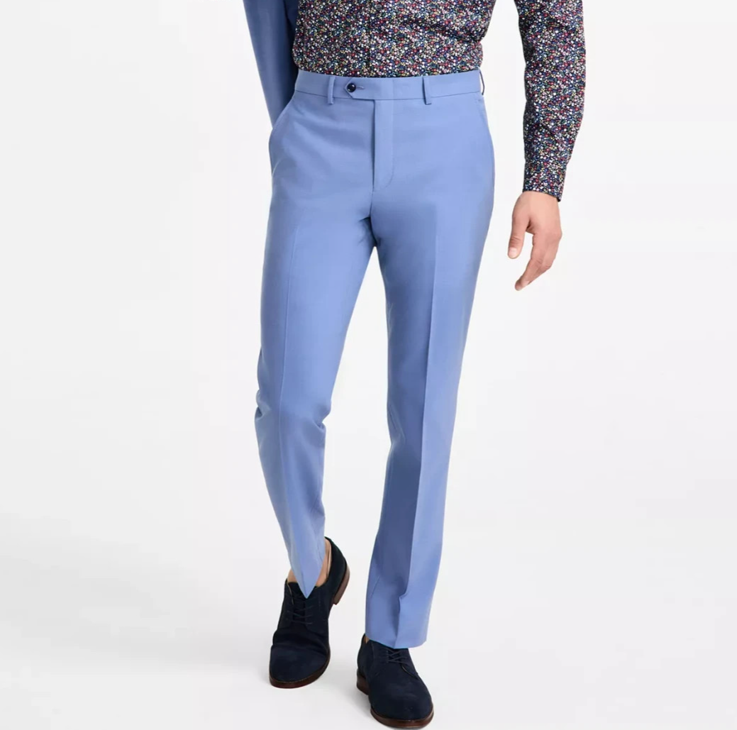 Bar III Men's Slim-Fit Suit Pants MSRP $175