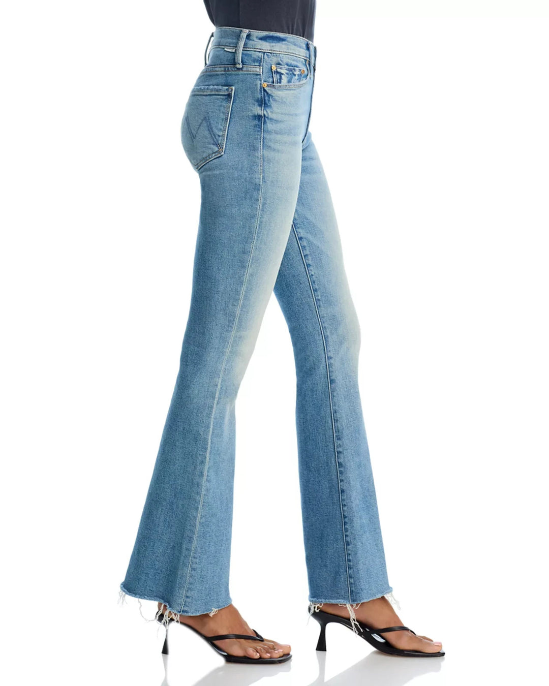 MOTHER The Weekender Fray Jeans MSRP $268