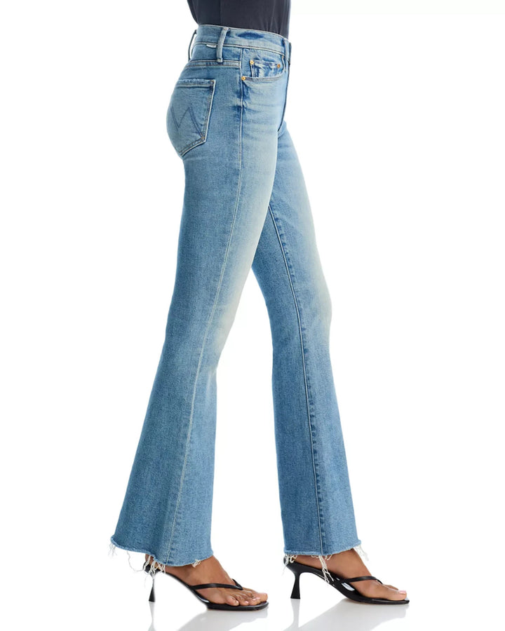 MOTHER The Weekender Fray Jeans MSRP $268
