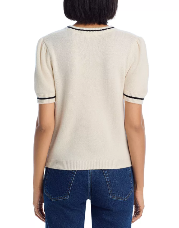 FRAME The Cashmere Gathered Sweater MSRP $468