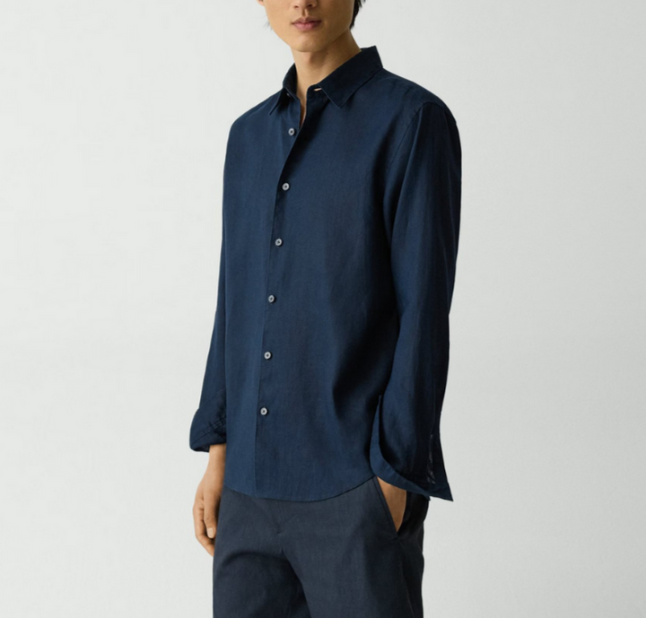 Theory Irving Shirt in Relaxed Linen MSRP $225