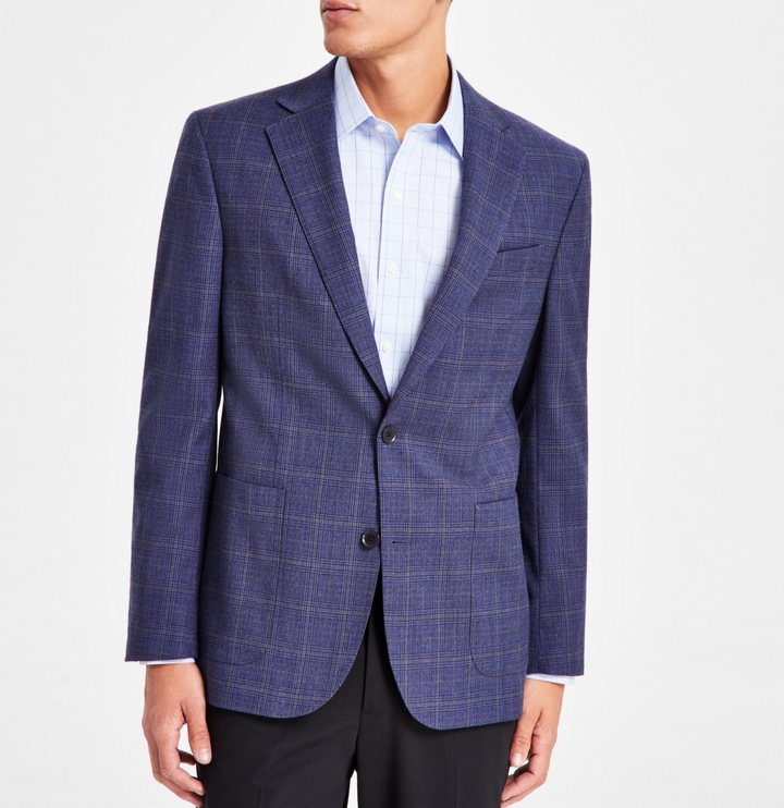 B By Brooks Brothers Classic-Fit Wool Blend Sport Coat (Size 40S) MSRP $375