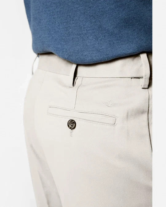 Dockers® Relaxed Fit Comfort Stretch Pleated Cuffed Khaki Pants MSRP $58