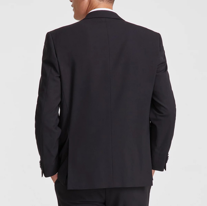 Perry Ellis Portfolio Perry Ellis Men's Modern-Fit Solid Nested Suit MSRP $395