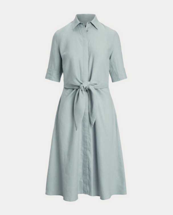 Lauren Ralph Lauren Linen Shirtdress MSRP $185