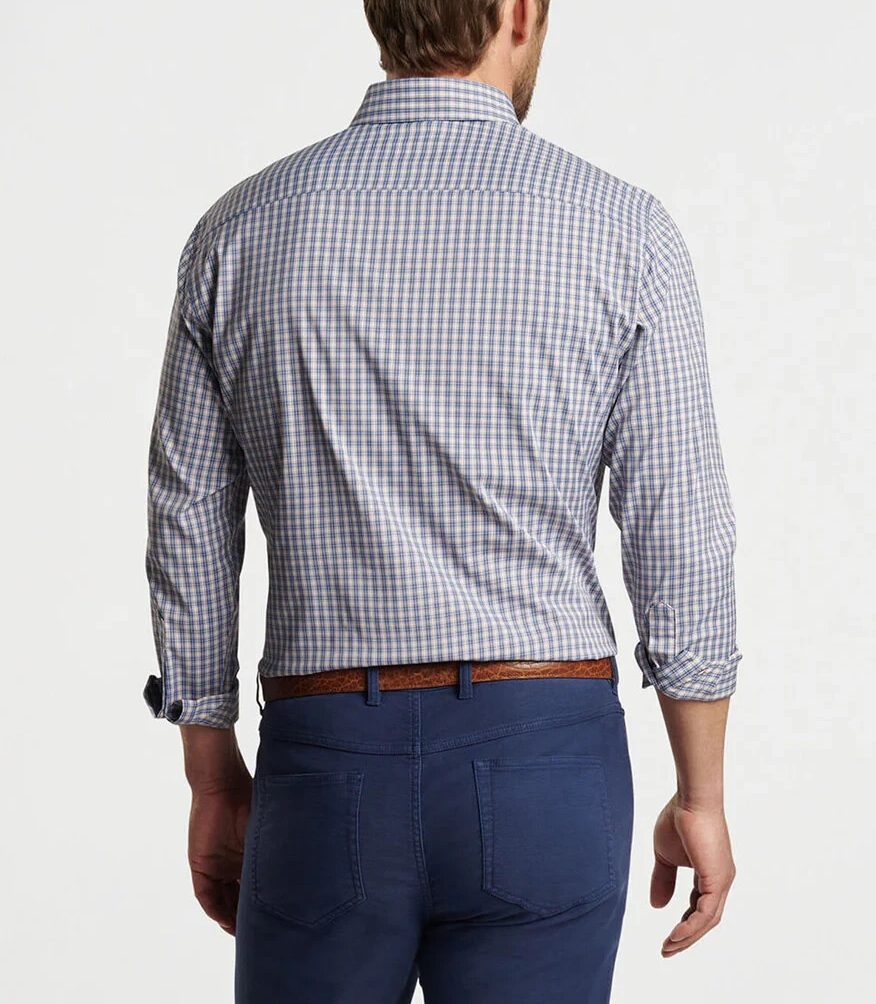 Peter Millar Prairie Performance Button Down Shirt $160