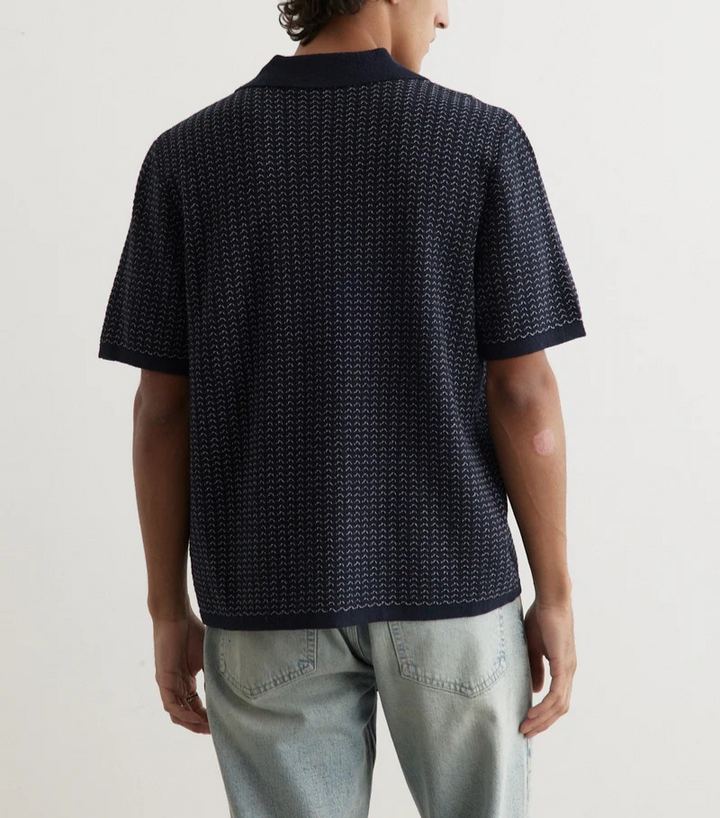 Rag & Bone Avery Jacquard Zuma Toweling Shirt MSRP $248