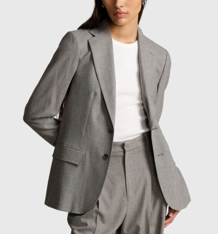 POLO Ralph Lauren Single-Breasted Wool Blazer MSRP $698