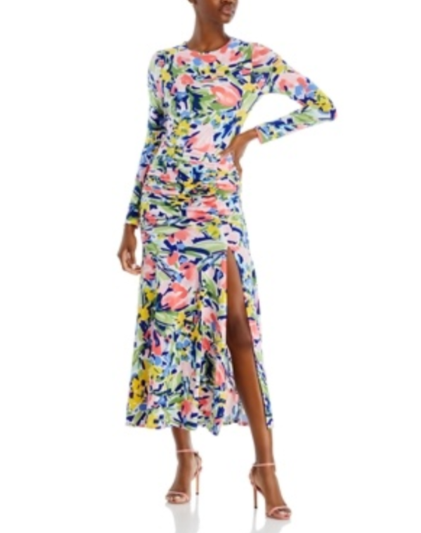 AQUA High Slit Maxi Dress MSRP $98