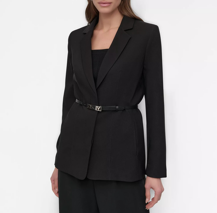 DKNY Women's Belted Blazer MSRP $169