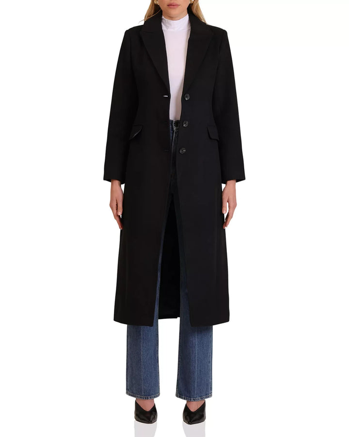 Avec Les Filles Cutaway Maxi Coat MSRP $218