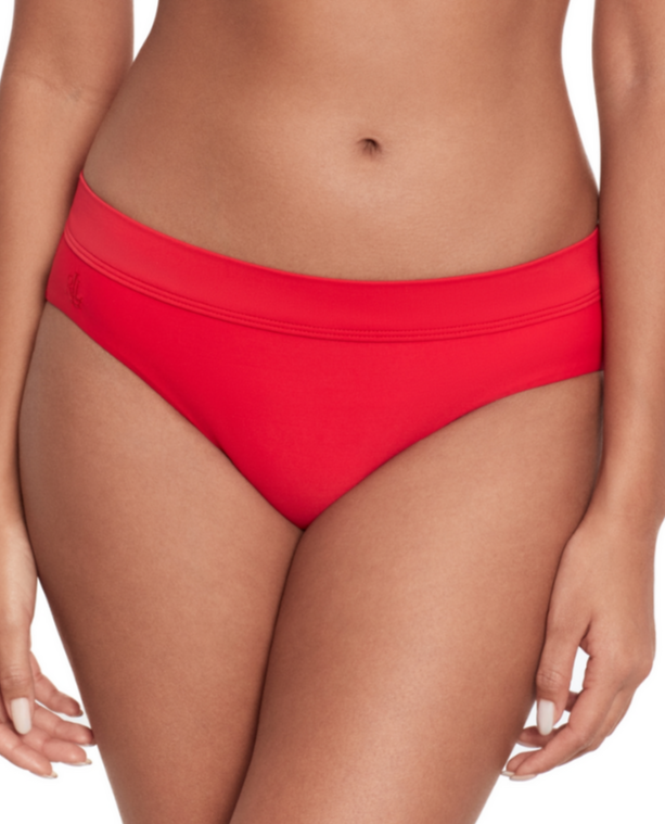 Lauren Ralph Lauren Classic Band Hipster Bikini Bottoms MSRP $65