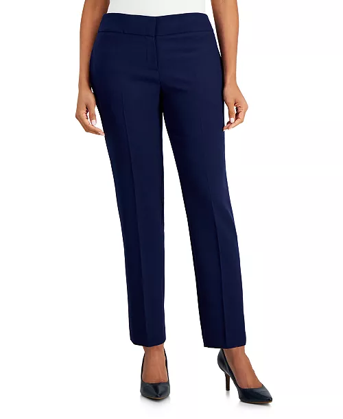 Kasper Women's Ava Straight Leg Pants MSRP $79