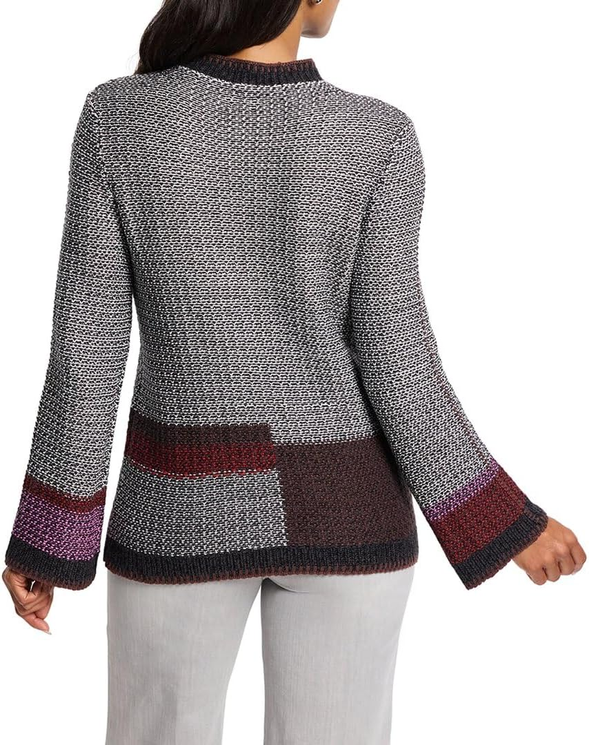 NIC+ZOE Mixed up Women's Sweater MSRP $158