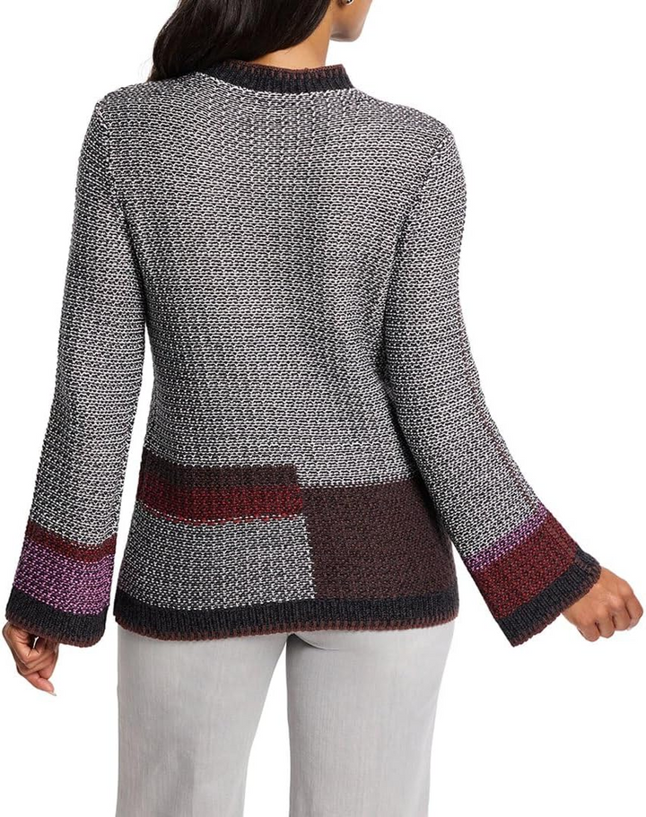 NIC+ZOE Mixed up Women's Sweater MSRP $158