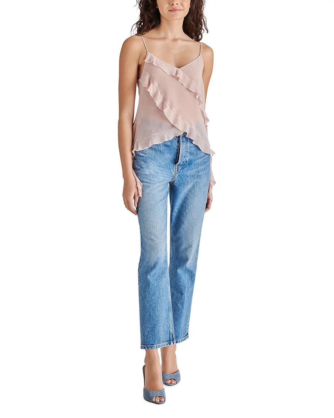 STEVE MADDEN Sal Ruffle Camisole Top MSRP $59