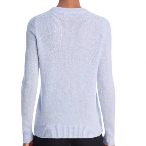 C by Bloomingdale's Cashmere V Neck Cashmere Sweater MSRP $178
