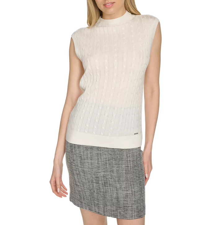 Calvin Klein Women's Sleeveless Knit Top MSRP $59