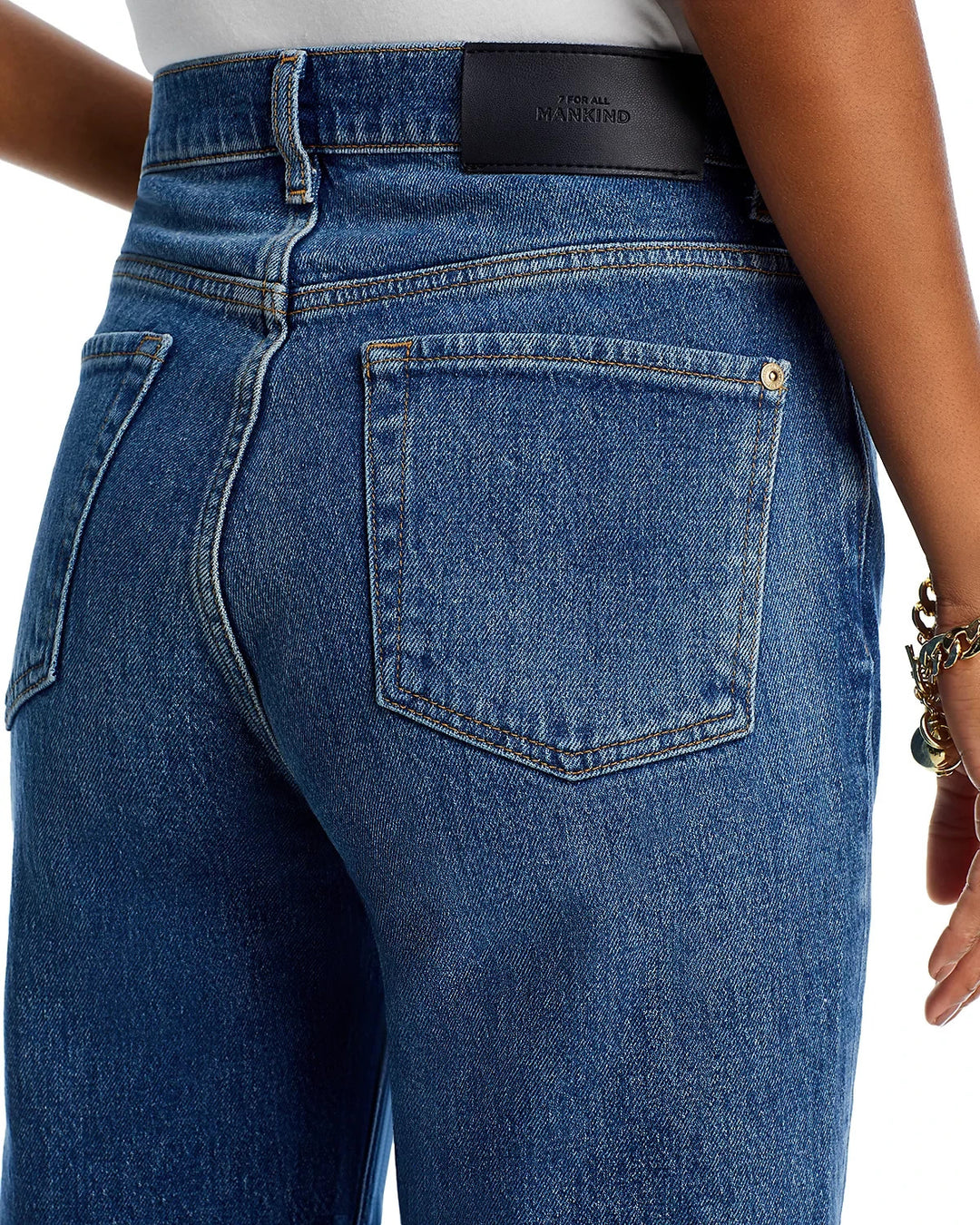 7 For All Mankind Logan High Rise Ankle Stovepipe Jeans MSRP $208