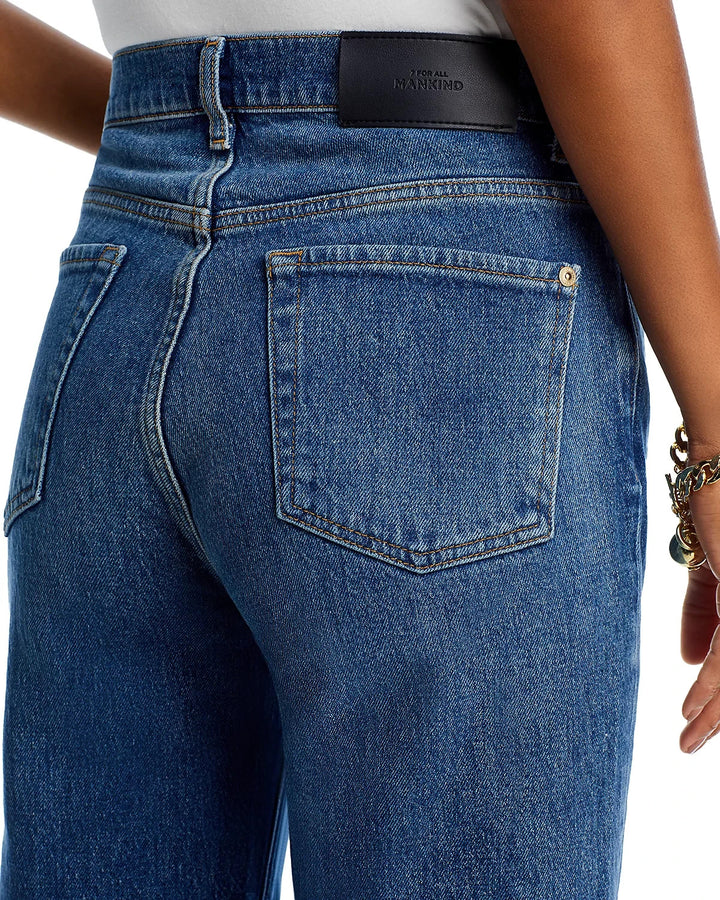 7 For All Mankind Logan High Rise Ankle Stovepipe Jeans MSRP $208