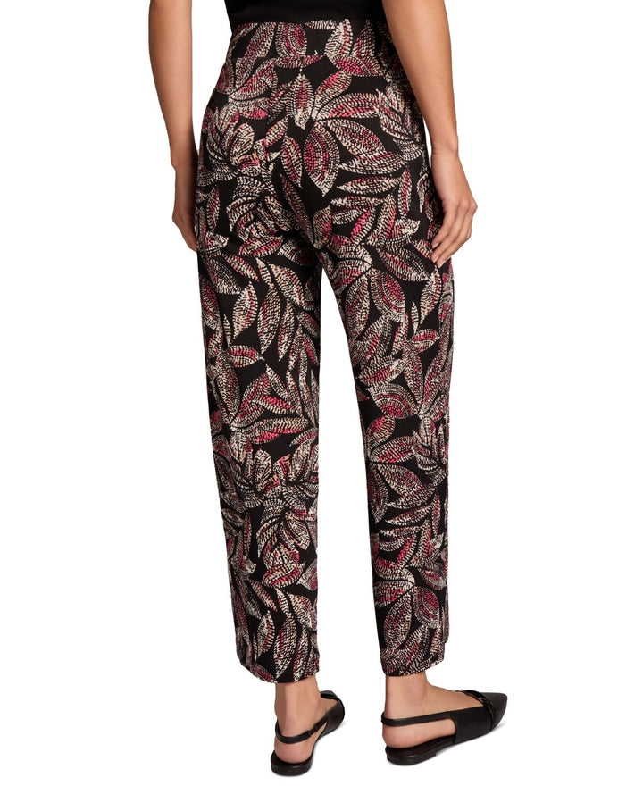 Jones New York Petite Printed Wide-Leg Pull-On Pants MSRP $79