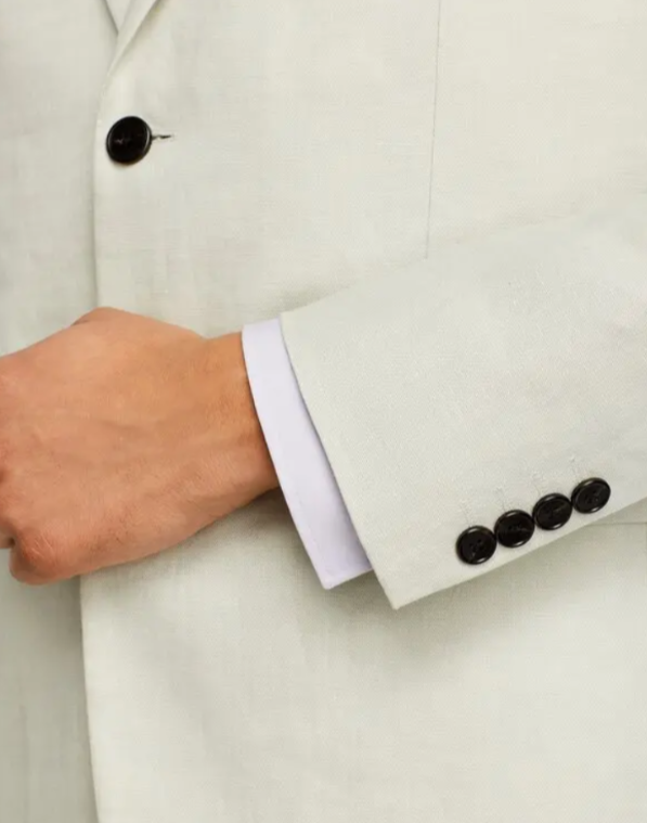 Theory Chambers Linen Suit Jacket MSRP $565