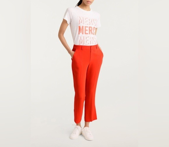 Cinq a Sept Kerry Cropped Pants MSRP $325