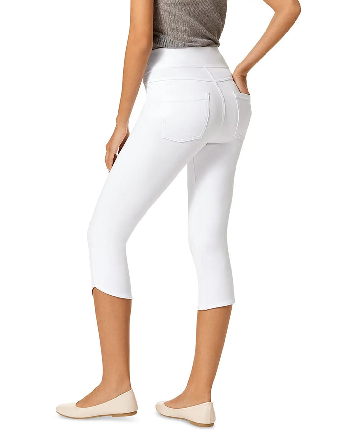 HUE Game Changing Tulip Hem Denim Leggings MSRP $46