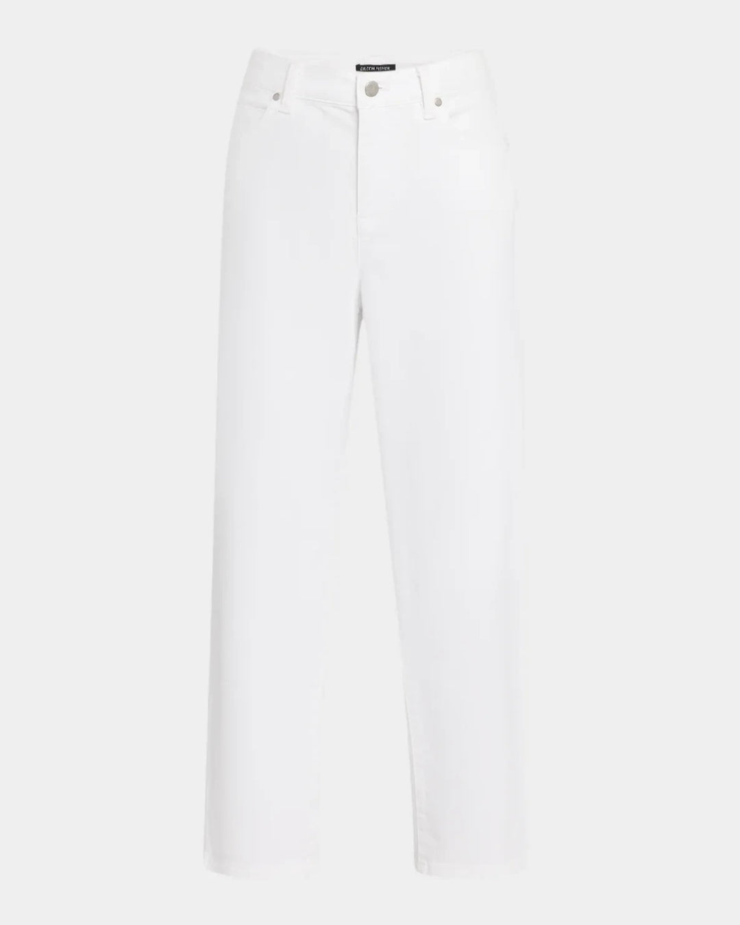 Eileen Fisher Cropped Stretch Cotton Denim Jeans MSRP $188