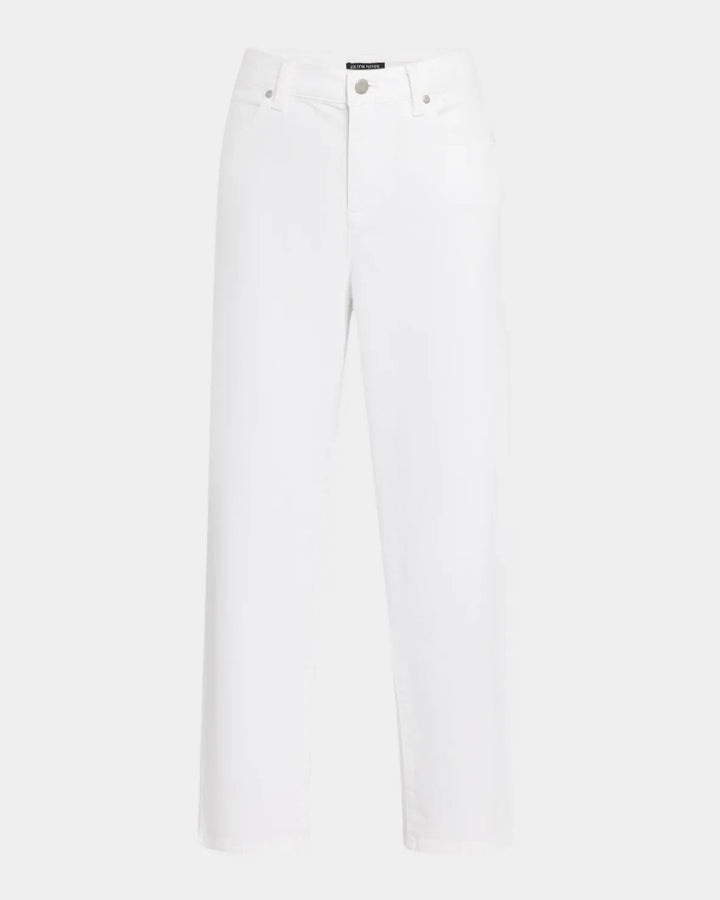 Eileen Fisher Cropped Stretch Cotton Denim Jeans MSRP $188