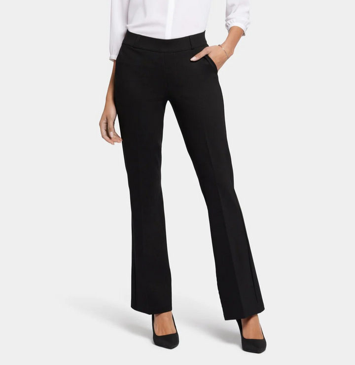NYDJ Pull-On Flared Trouser Pants MSRP $89