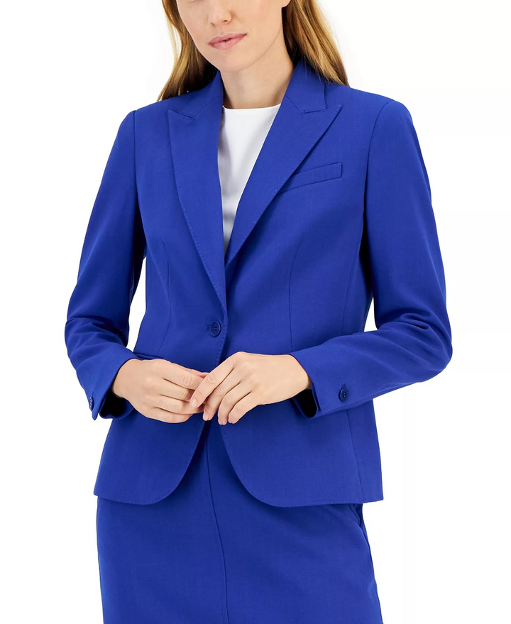 Anne Klein Missy Executive Collection Single-Button Skirt Suit Set MSRP $240