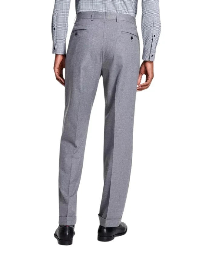 Michael Kors Men's Pleated Solid Classic Fit Pants MSRP $95