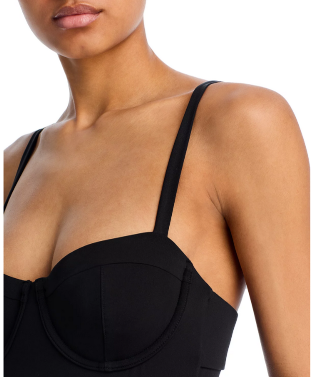 AQUA Underwire One Piece Swimsuit MSRP $98