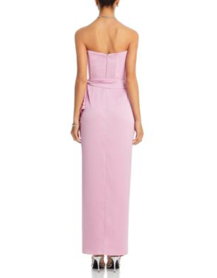 V. Chapman June Corset Wrap Tie Dress MSRP $415