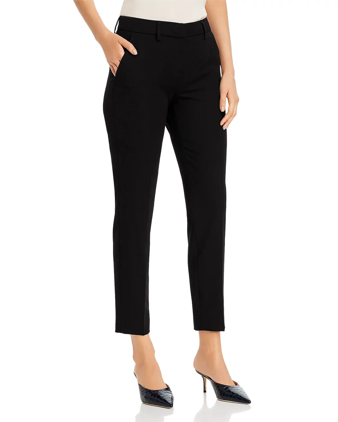T Tahari Ankle Straight-Leg Pants MSRP $78