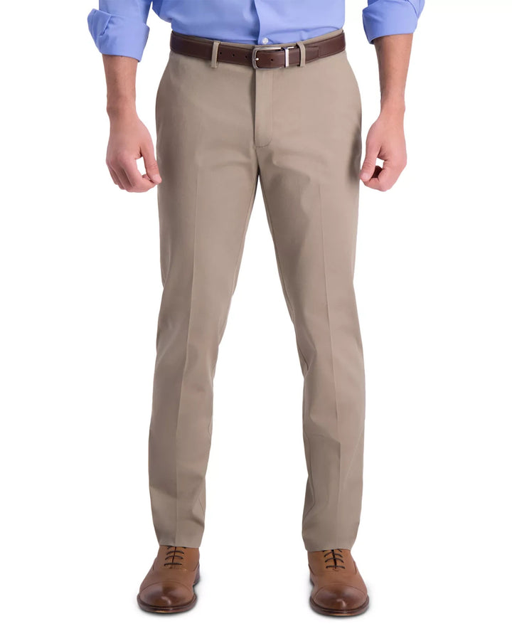 Haggar Men’s Iron Free Premium Khaki Slim-Fit Flat-Front Pant MSRP $70