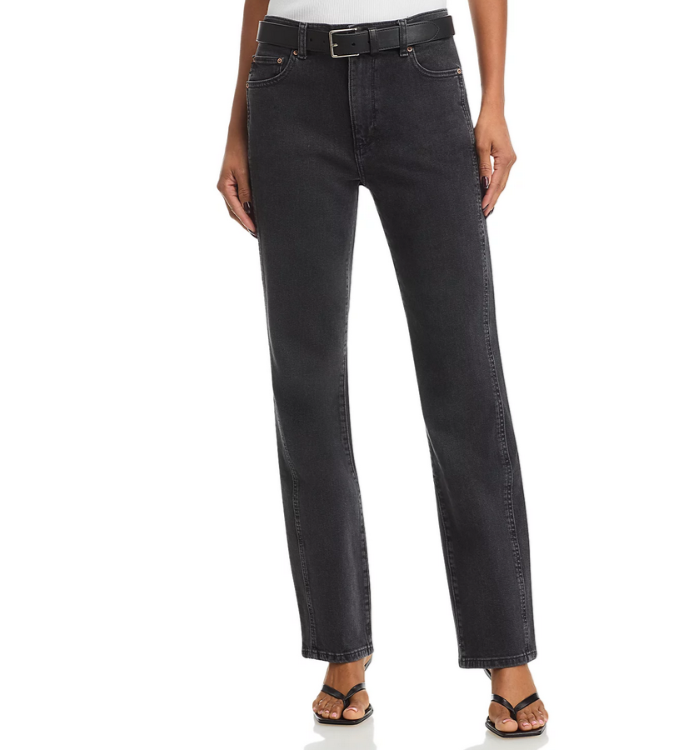 DL1961 Patti High Rise Straight Leg Jeans MSRP $229