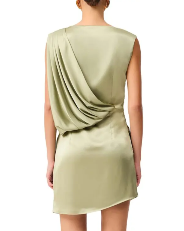 Elliatt Brigid Asymmetrical Mini Dress MSRP $178
