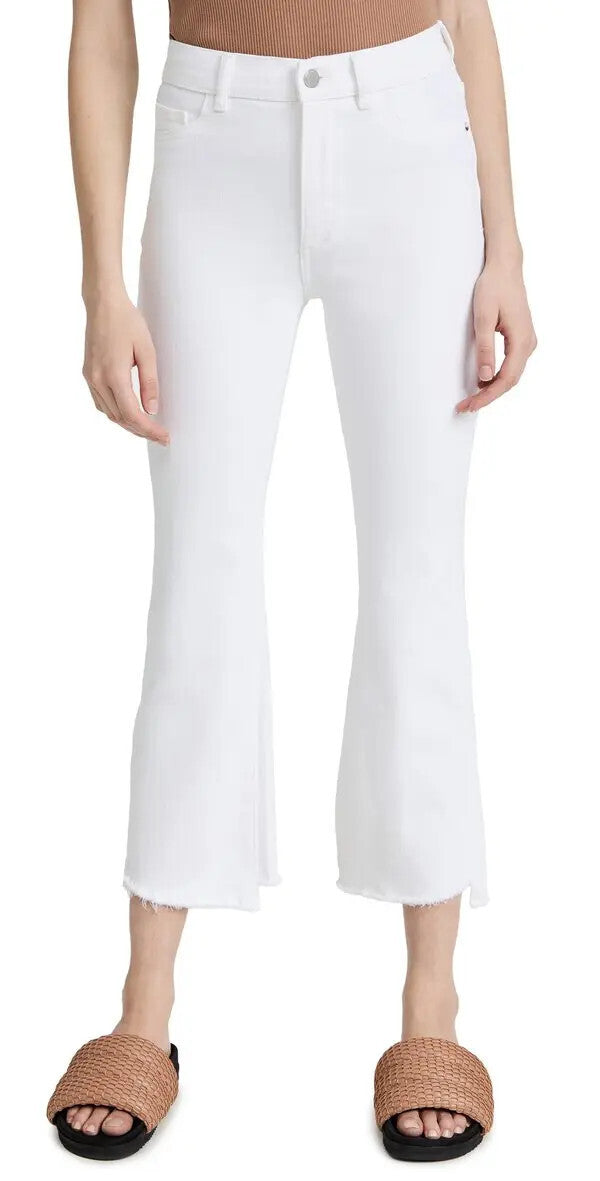 DL1961 Bridget High Rise Instasculpt Cropped Bootcut Jeans MSRP $199