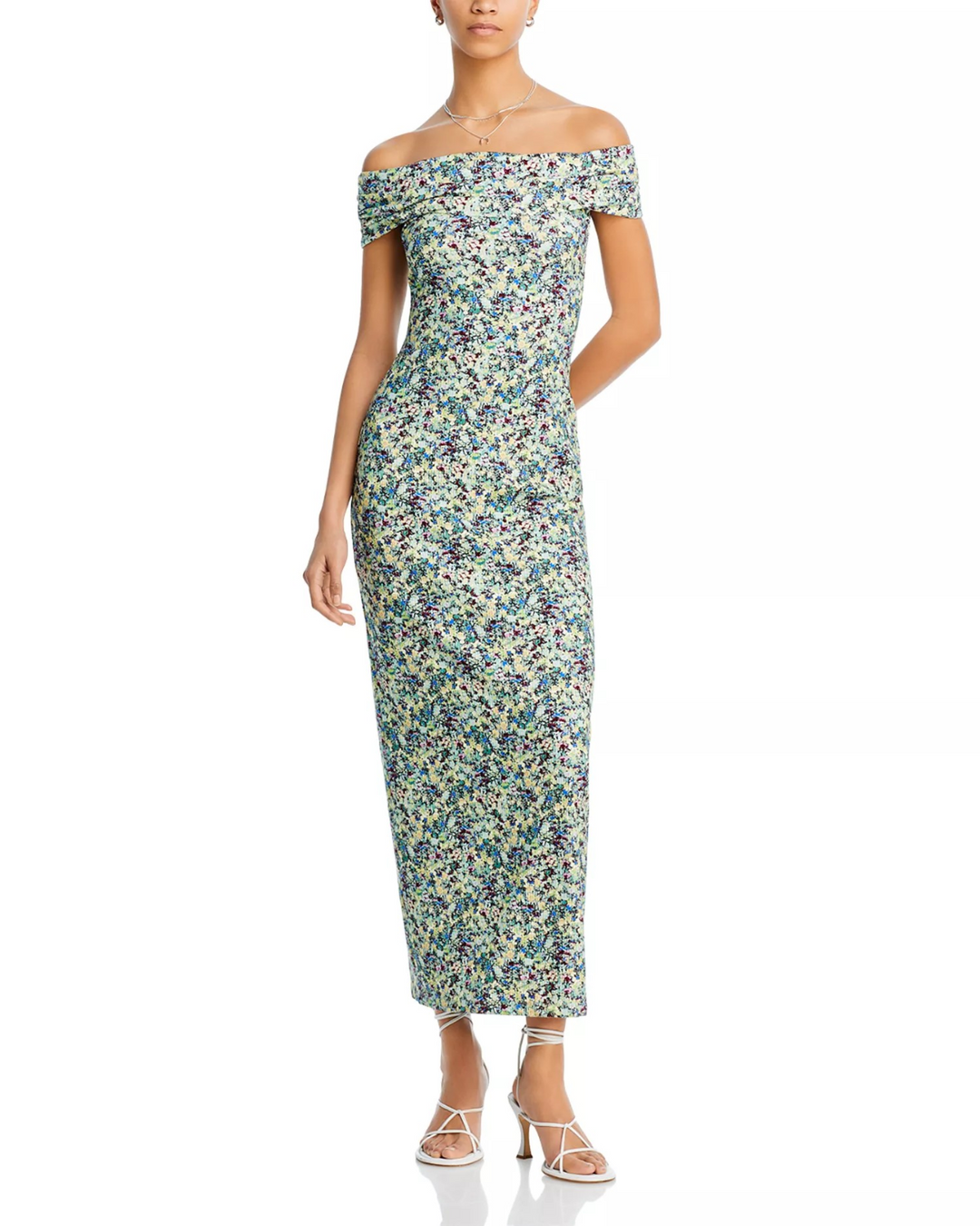 Derek Lam 10 Crosby Nanette Off-the-Shoulder Dress MSRP $425