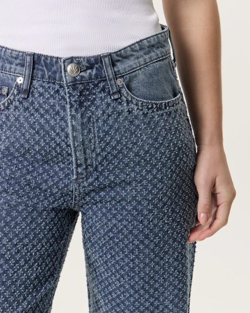 Rag & Bone Logan Mid Rise Wide Leg Jeans MSRP $275