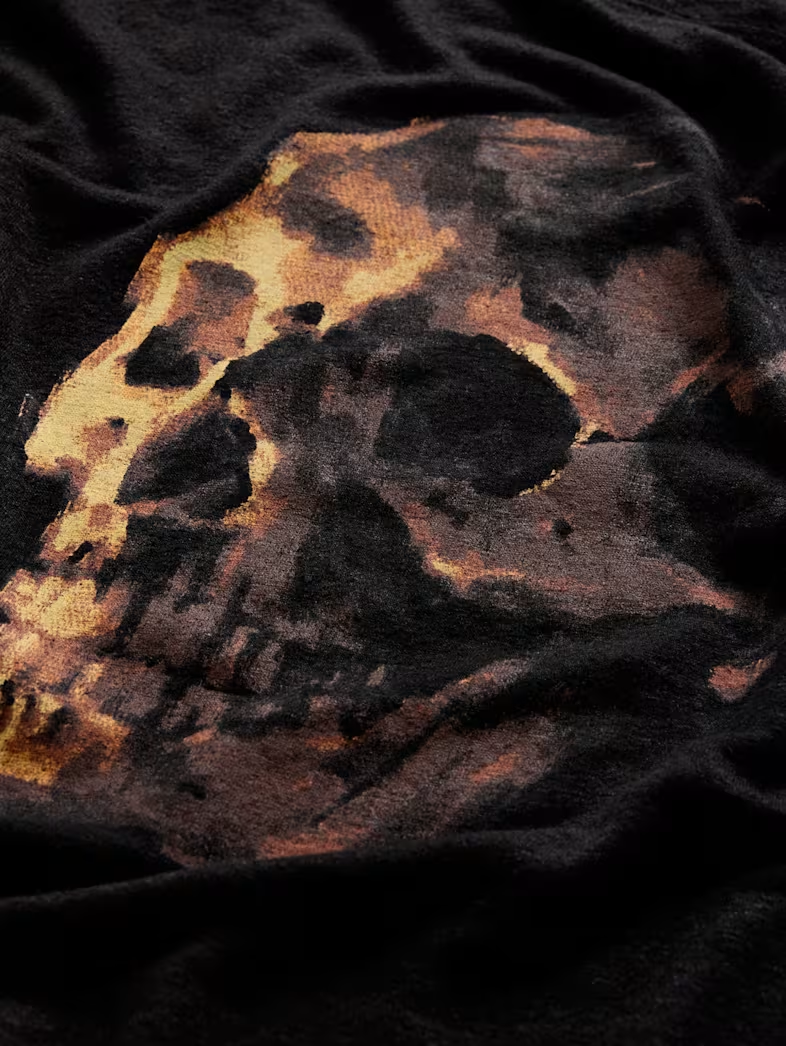 John Varvatos Oil Skull Tee MSRP $148