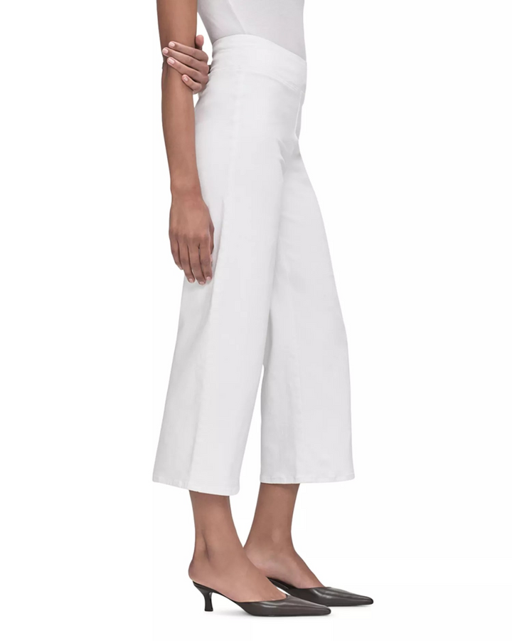 FRAME Jet Set Wide Leg Denim Crop Pants MSRP $198