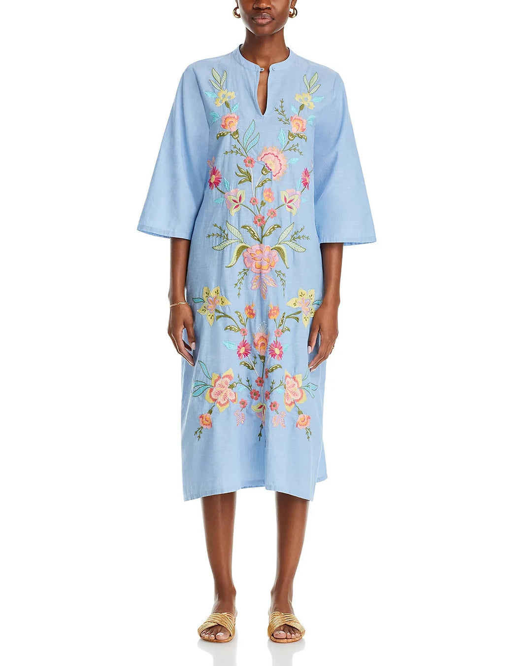 Johnny Was Camellia Cotton Dress MSRP $295