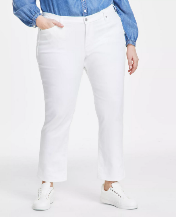 Levi's Trendy Plus Size Classic Straight Leg Jeans MSRP $69