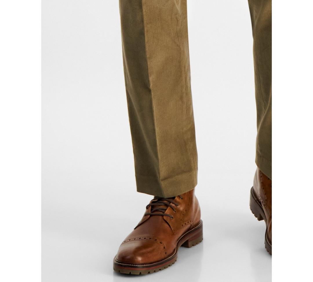 Tommy Hilfiger Men's Modern-Fit Solid Corduroy Pants MSRP $95