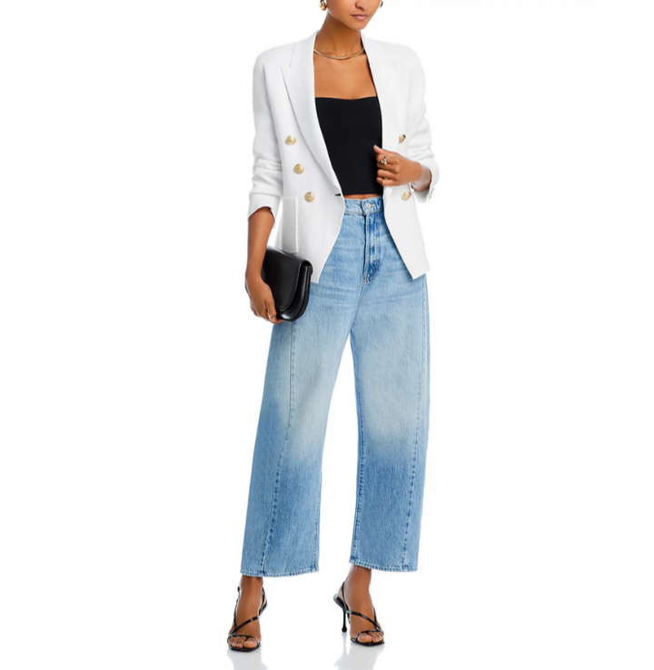 L'AGENCE Enzie Knit Blazer MSRP $495